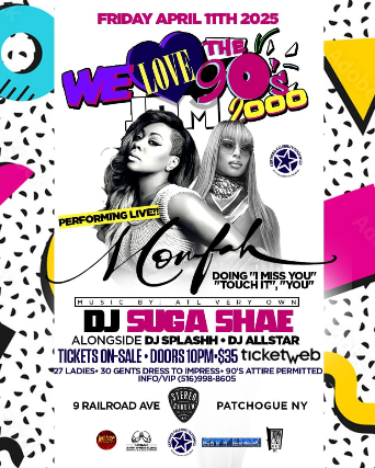 WE L❤️VE THE 90’s & 2000 JAM at Stereo Garden – Patchogue, NY