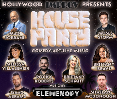 House Party with Rocky Roberts ft. Maz Jobrani, Melissa Villasenor, Brittany Schmitt, Moses Storm, Brittany Brave, Shaelan McDonough, Isaac Abrams, Ashley Johnson!