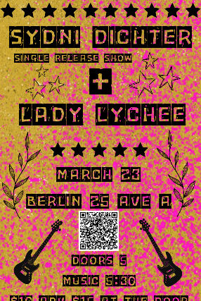 Sydni Dichter | Lady Lychee at Berlin – New York, NY