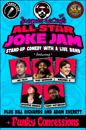 Funky Funky Confessions: A Stand-Up Comedy Game Show with Live Band at The Porch at The Howlin Wolf – New Orleans, LA