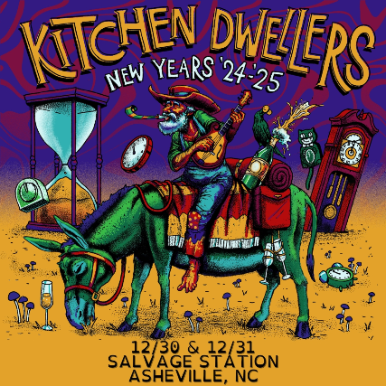 An Evening with Kitchen Dwellers – Monday Only at Salvage Station – Indoor Stage – Asheville, NC