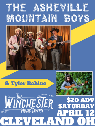 The Asheville Mountan Boys at The Winchester – Lakewood, OH