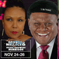George Wallace with Sylvia Traymore Morrison