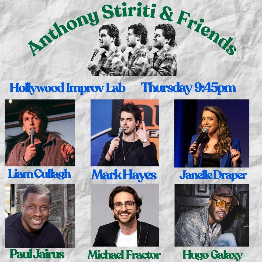 Anthony Stiriti & Friends! ft. Anthony Stiriti, Paul Jairus, Liam Cullagh, Michael Fractor, Hugo Galaxy, Janelle Draper, Mark Hayes, Ken Flores