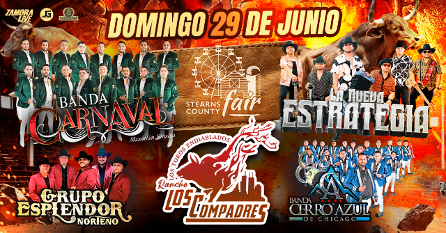 Banda Carnaval y La Nueva Estrategia en Sauk Centre
