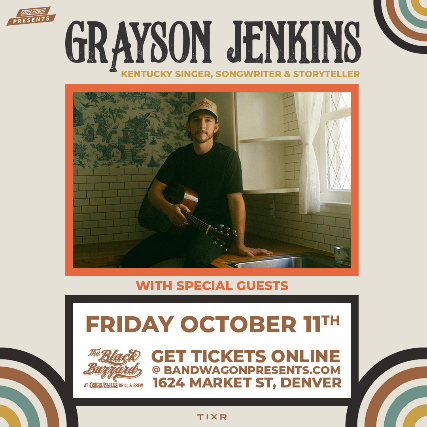 Grayson Jenkins at The Black Buzzard at Oskar Blues – Denver, CO