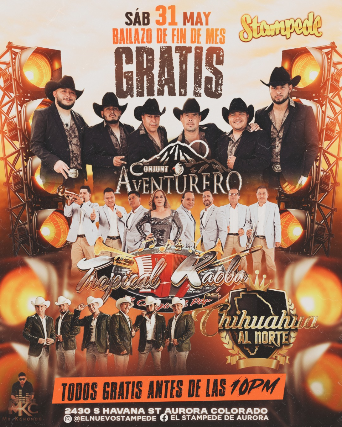 BAILAZO DE FIN DE MES! TODOS GRATIS ANTES DE LAS 10P