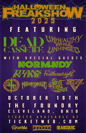HALLOWEEN FREAKSHOW 2025 at The Foundry – Cleveland, OH