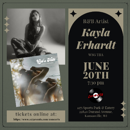 Kayla Erhardt LIVE WSG TBA