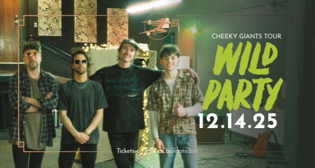 Image of WILD PARTY - Cheeky Giants Tour Image of WILD PARTY - Cheeky Giants Tour