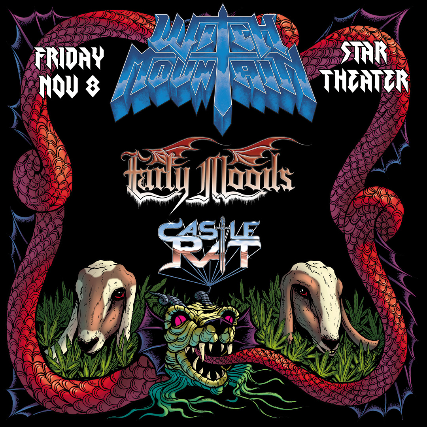 WITCH MOUNTAIN with EARLY MOODS & CASTLE RAT at Star Theater – Portland, OR