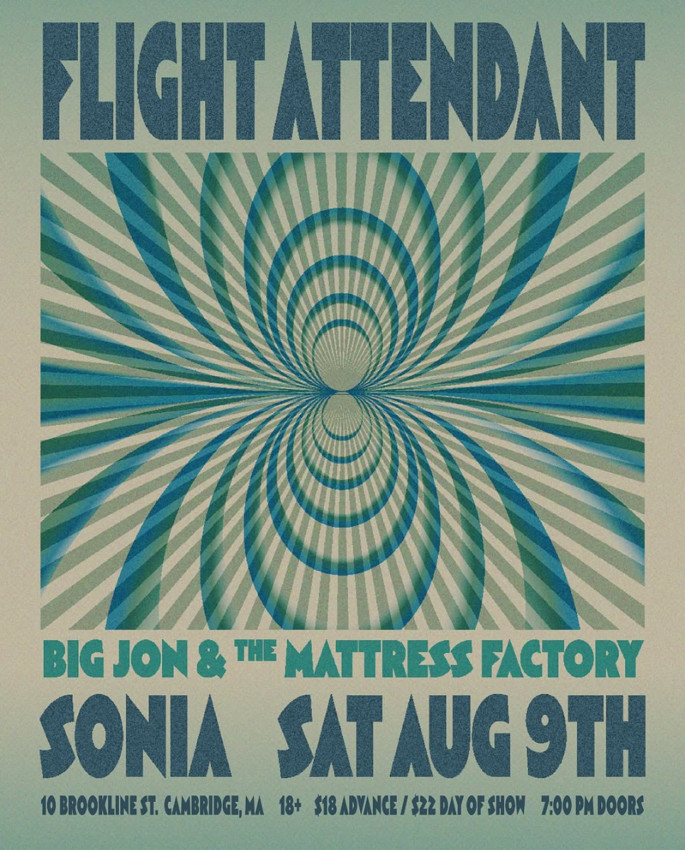 Sonia - Flight Attendant, Big Jon & The Mattress Factory