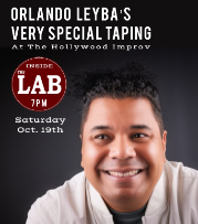 Orlando Leyba’s Very Special Taping