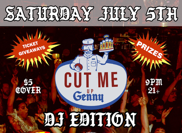 EMO NIGHT w/ CUT ME UP GENNY (DJ EDITION)