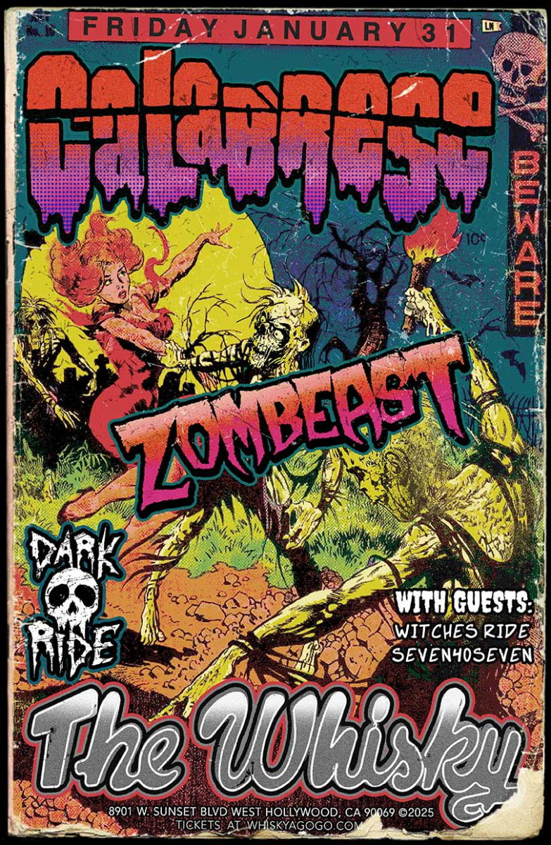 Calabrese, Zombeast , Dark Ride , Witches Ride, Seven40Seven