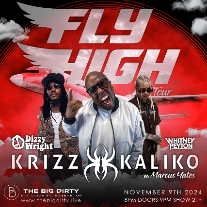 Krizz Kaliko tour w/ Dizzy Wright & Whitney Peyton at The Big Dirty – Eugene, OR