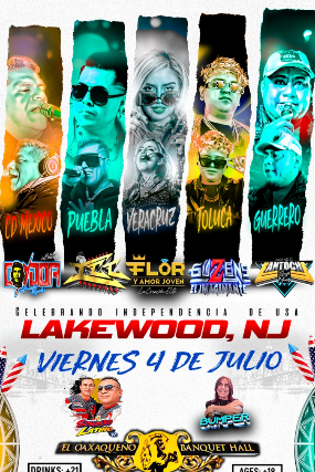 CELEBRANDO LA INDEPENDECIA DE USA CON SONIDERO DEL BUENO EN LAKEWOOD!