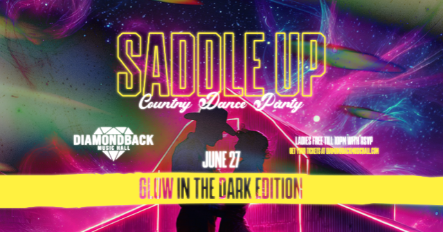 Saddle Up Country Dance Party: Glow in the Dark Edition!