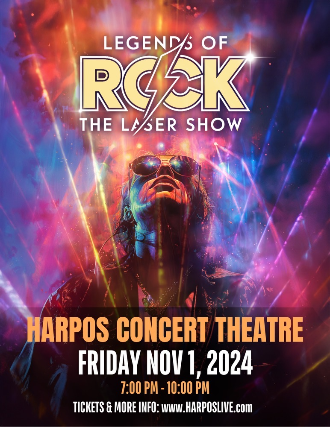 Legends of Rock: The Laser Show at Harpo’s Concert Theatre – Detroit, MI