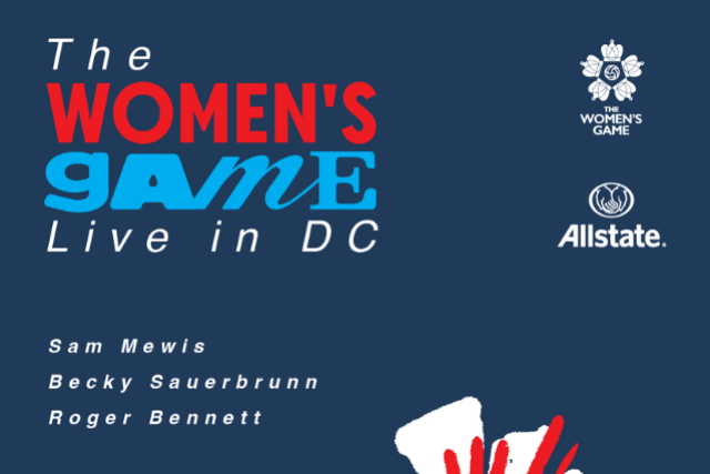 Women’s Game x Men in Blazers LIVE! In Washington, DC