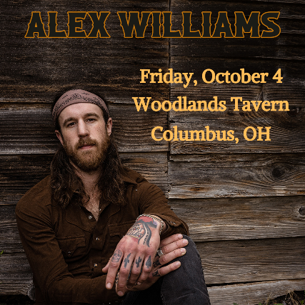 Alex Williams (full band) w/ Terry Douglas Band at Woodlands Tavern at Woodlands Tavern – Columbus, OH