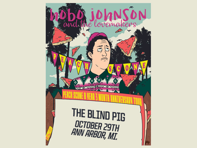 Peach Scone 8 Year 3 Month Anniversary Tour, HOBO JOHNSON AND THE LOVEMAK...