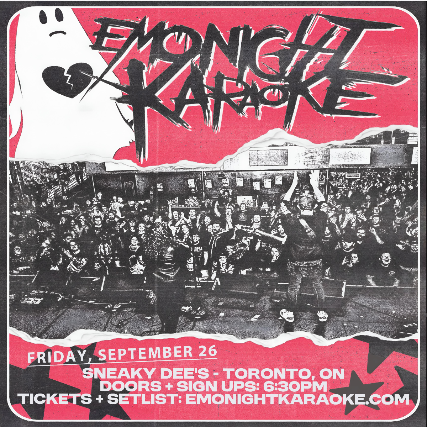 Emo Night Karaoke at Sneaky Dee’s at Sneaky Dee’s Concert Venue – Toronto, Canada