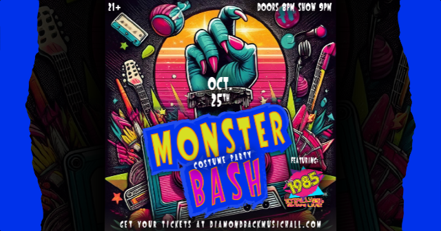 Monster Bash with The 1985 Band! at Diamondback Music Hall – Belleville, MI