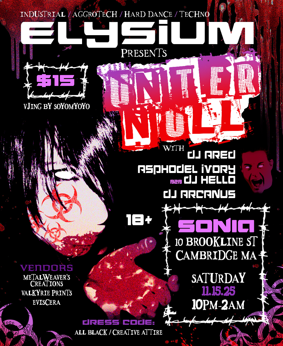ELYSIUM presents UNTER NULL | Event Image