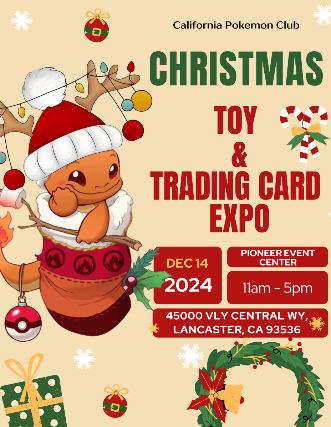 Toy and TCG expo at Pioneer Event Center – Lancaster, CA