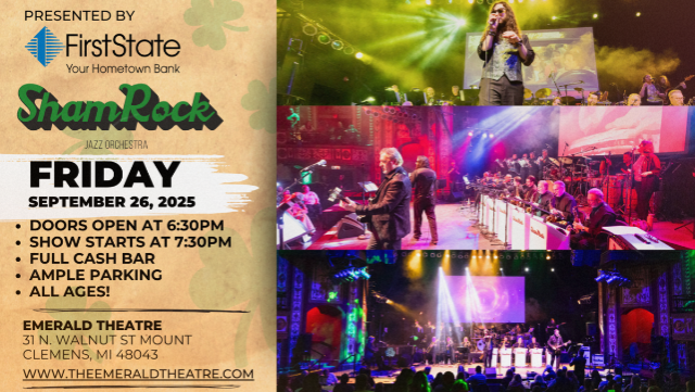 First State Bank presents ShamRock Jazz Orchestra