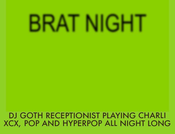 image of BRAT NIGHT