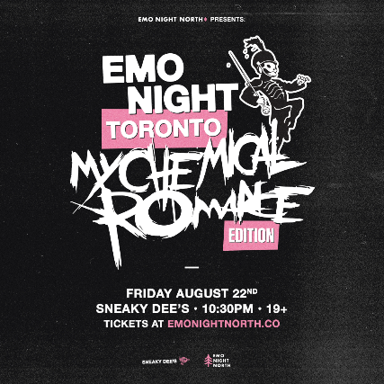 Emo Night Toronto at Sneaky Dee’s at Sneaky Dee’s Concert Venue – Toronto, Canada
