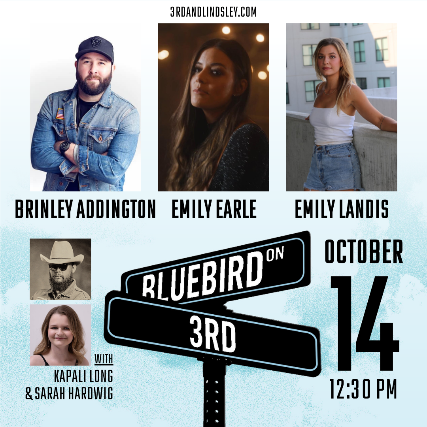 Bluebird On 3rd  featuring Brinley Addington ,  Emily Earle ,  Emily Landis +  Kapali Long +  Sarah Hardwig