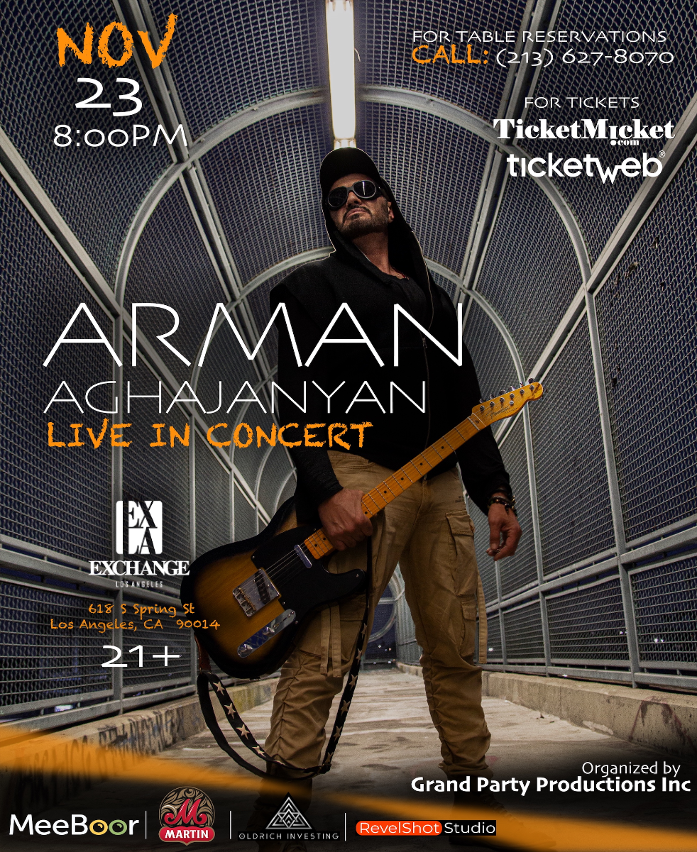 Grand Party presents Arman Aghajanyan (Live In Concert)
