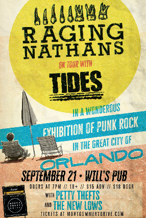 Raging Nathans and Tides with Petty Thefts and The New Lows 