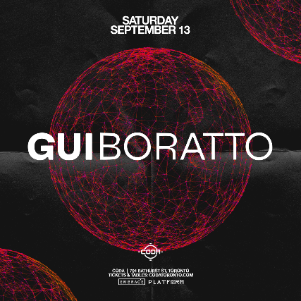 Gui Boratto at CODA – Toronto, Canada