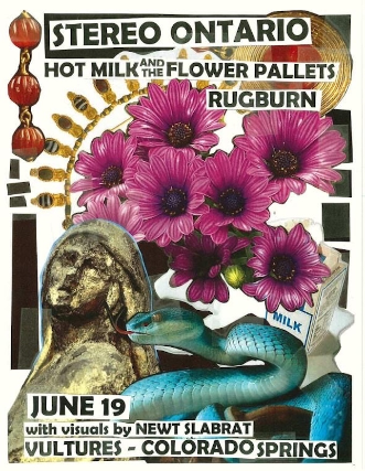 RUGBURN, Hot Milk & the Flower Pallets, Stereo Ontario