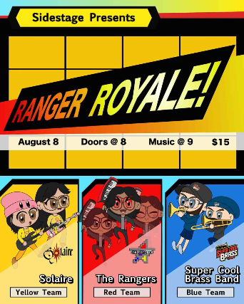 Ranger Royale! with Solaire – The Rangers – Super Cool Brass Band at Sidestage – Winnipeg, Canada