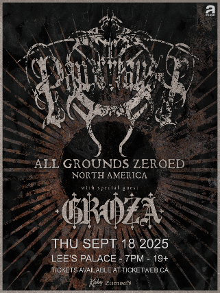 Panzerfaust & Groza at Lee’s Palace at Lee’s Palace – Toronto, Canada