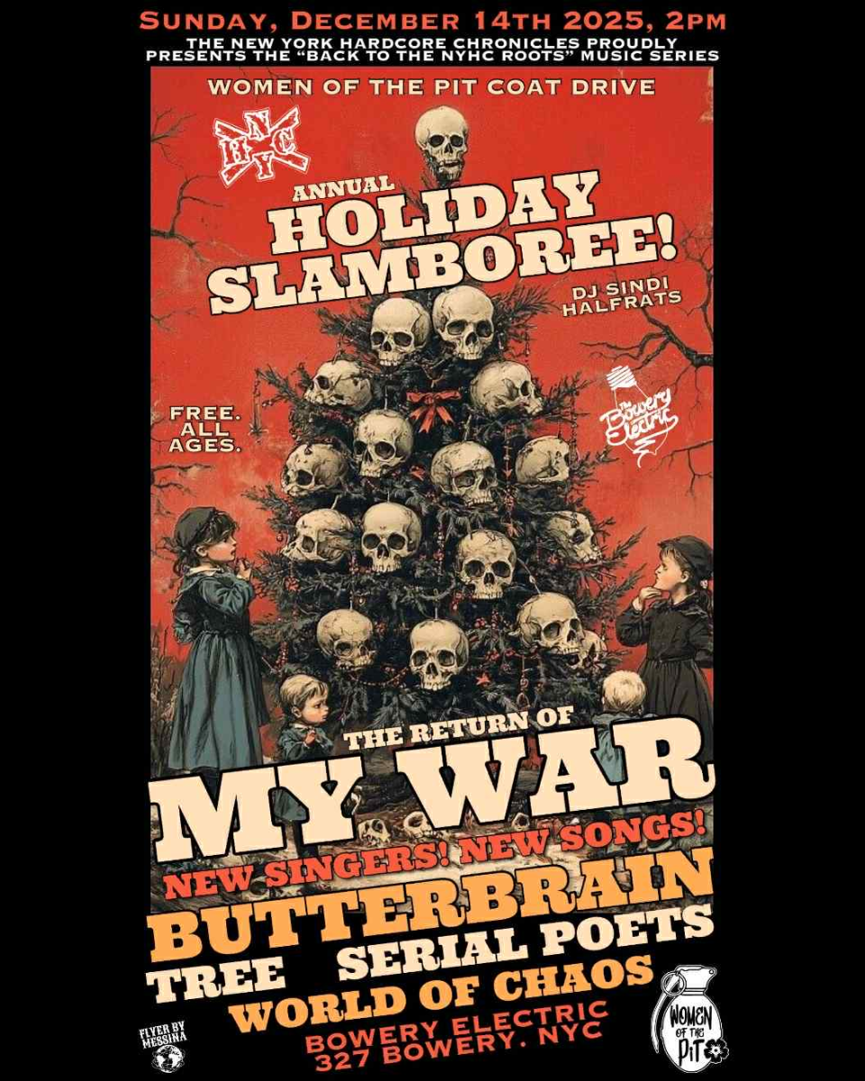 My War | Butterbrain | Tree | Serial Poets | World of Chaos