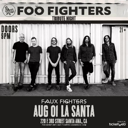 Foo Fighters Tribute Night