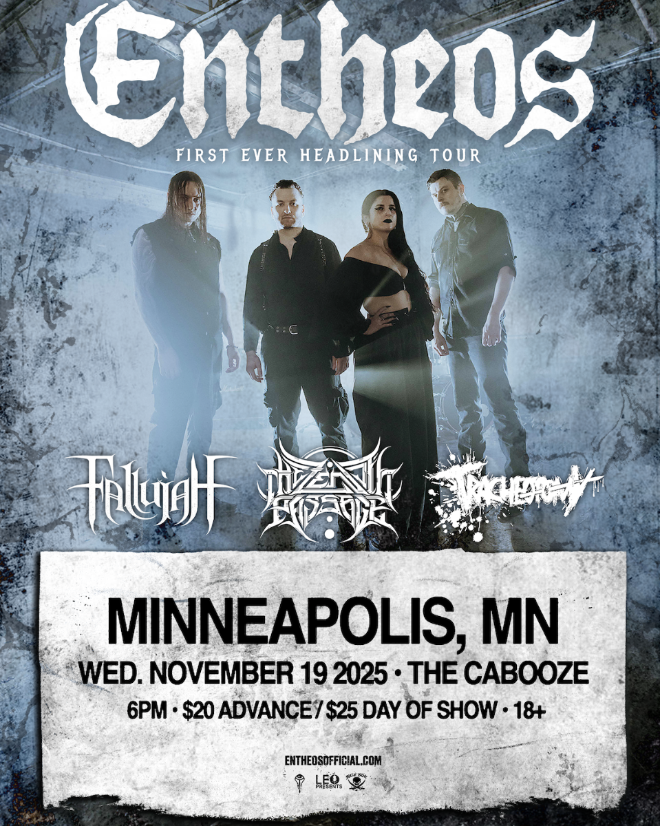 ENTHEOS w/ Fallujah, The Zenith Passage, Tracheotomy in Minneapo...
