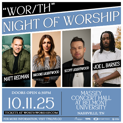 Wor/Th Night of Worship – (Belmont University) Nashville, TN at Massey Concert Hall – Belmont University – Nashville, TN
