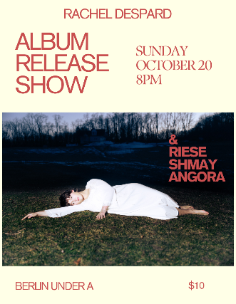 Rachel Despard, Angora , Shmay,  Riese at Berlin – New York, NY