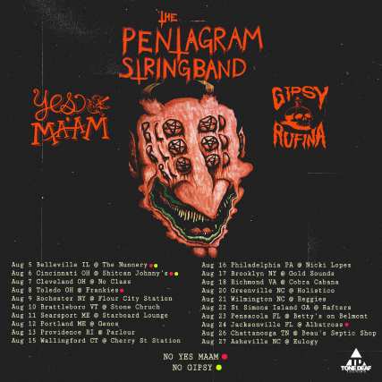 Pentagram String Band , Yes Ma'am, Gypsy Rufina 