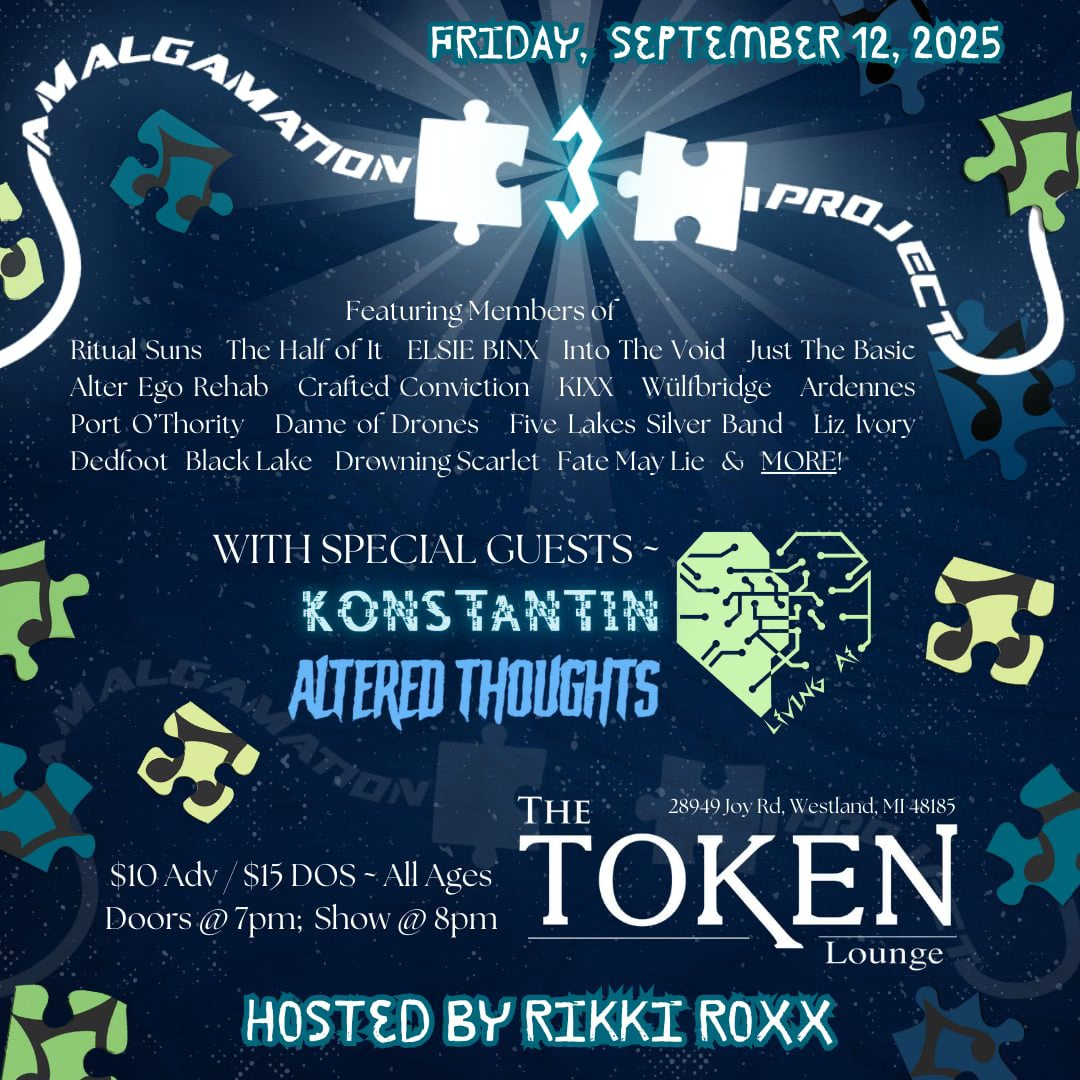 The Amalgamation Project 3 LIVE wsg Altered Thoughts, Living AI, & Konstan...
