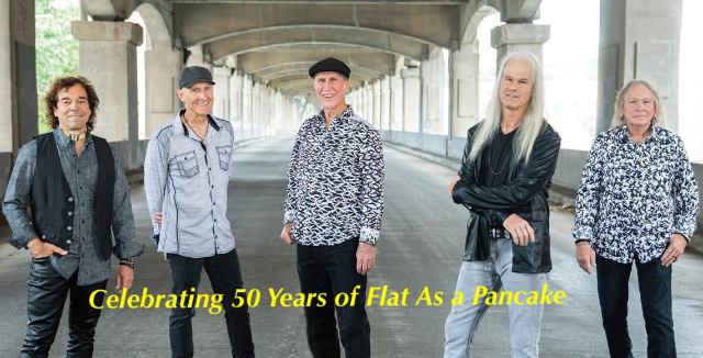HEAD EAST "Celebrates 50 years of Flat as a Pancake!"