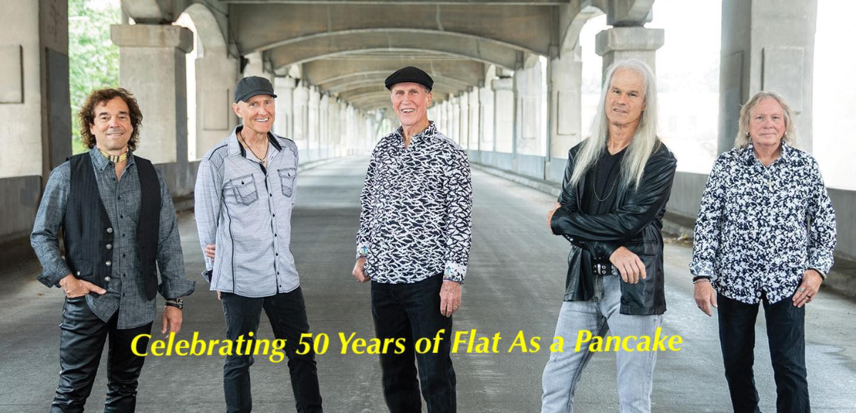 HEAD EAST "Celebrates 50 years of Flat as a Pancake!"
