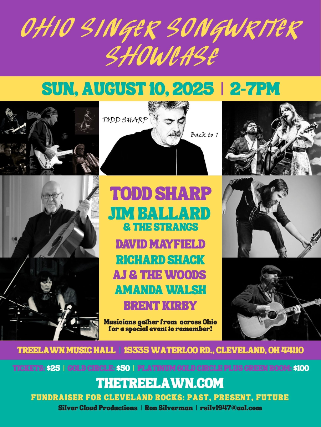 Ohio Singer Songwriter Showcase at Treelawn Music Hall – Cleveland, OH